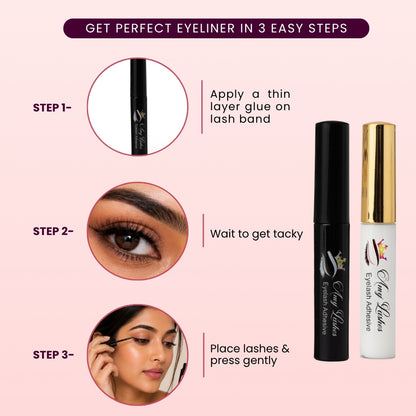 Black & White Lash Glue Combo