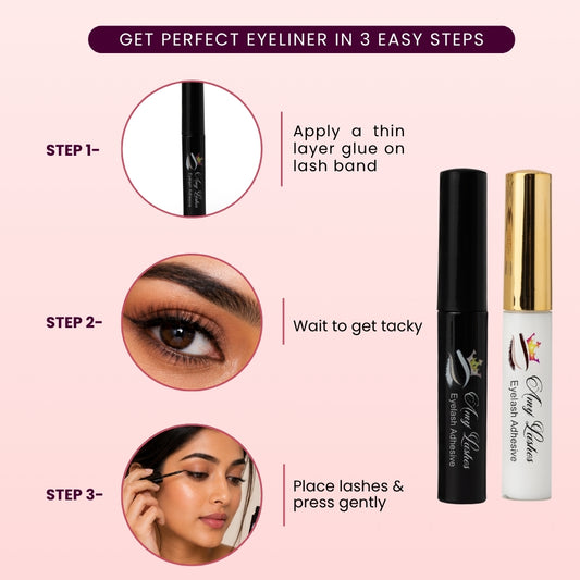 Black & White Lash Glue Combo