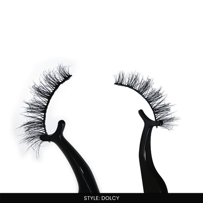 Dolcy False Eye Lashes | Natural Daily Wear | Vegan Cruelty-Free | Pair of 16