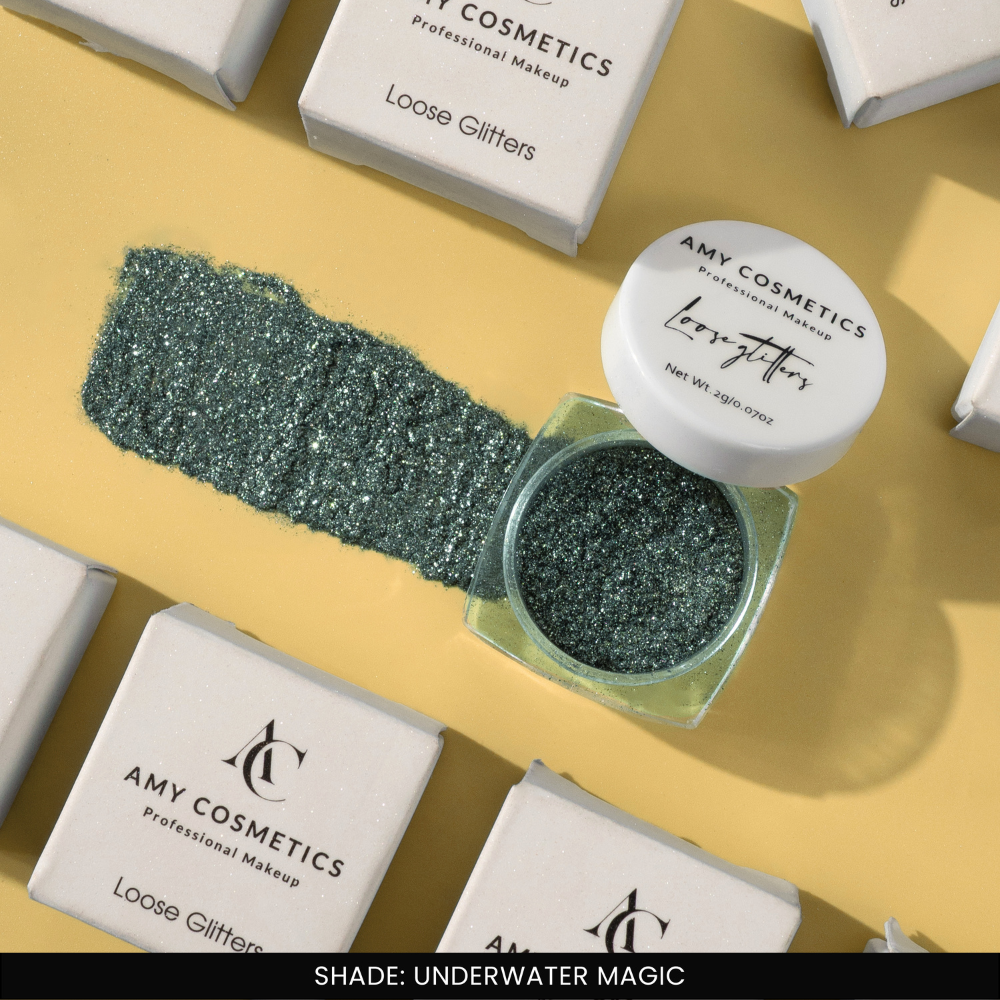 Under Water Magic Loose Glitters | Cosmetic Grade | Face and Body Use