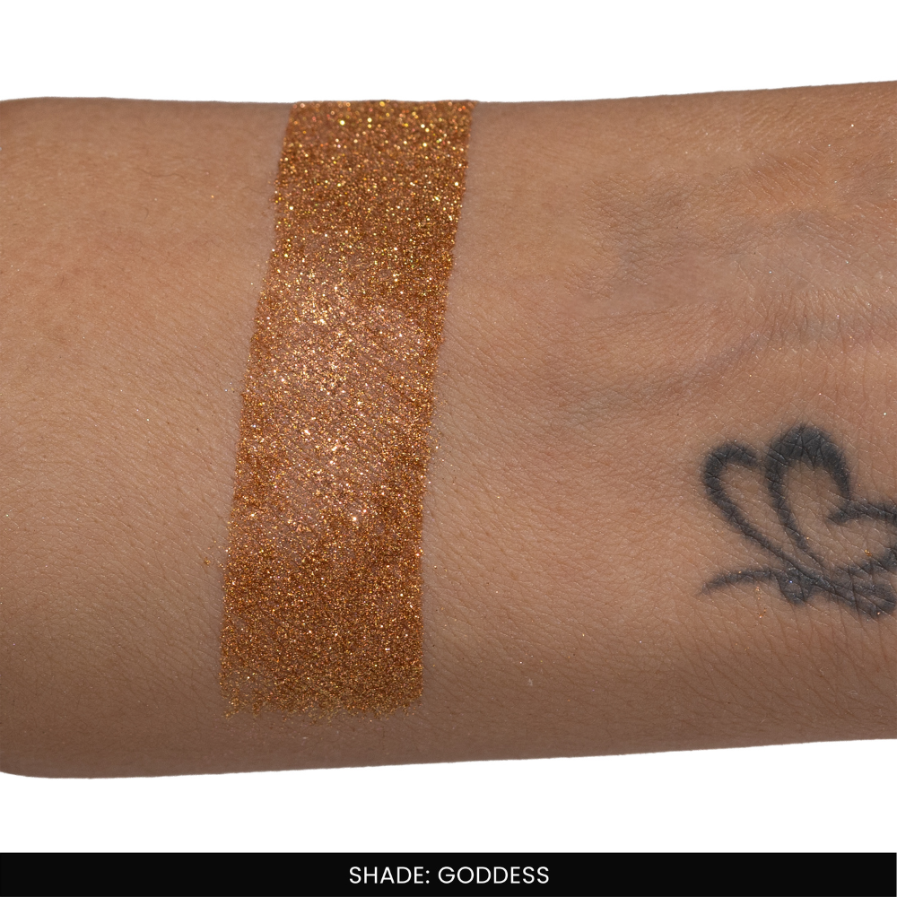 Goddess Loose Pigments | Highly Pigmented Eyeshadow Powder | Metallic Finish