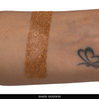 Goddess Loose Pigments | Highly Pigmented Eyeshadow Powder | Metallic Finish
