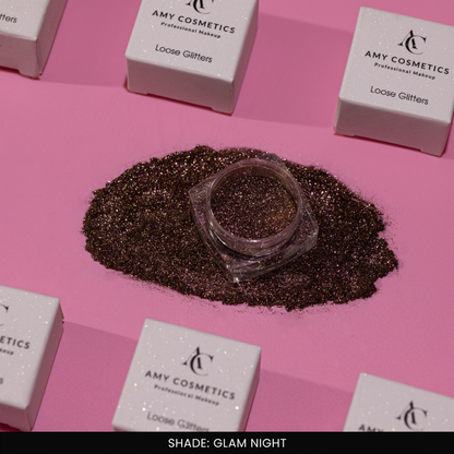 Glam Night Loose Glitters | Cosmetic Grade | Face and Body Use