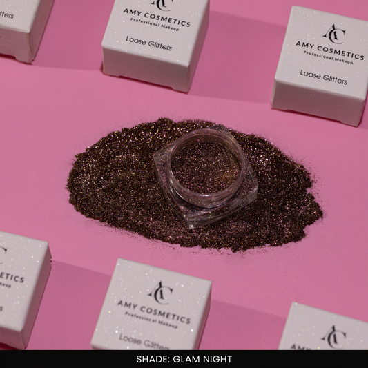 Glam Night Loose Glitters | Cosmetic Grade | Face and Body Use