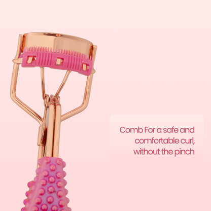 Pink Eyelash Curler | Curl and Lift Natural Lashes