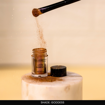 Goddess Loose Pigments | Highly Pigmented Eyeshadow Powder | Metallic Finish