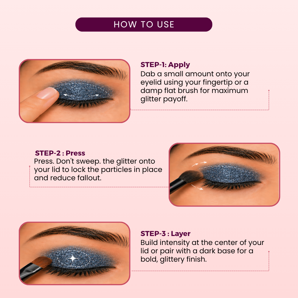 Under Water Magic Loose Glitters | Cosmetic Grade | Face and Body Use
