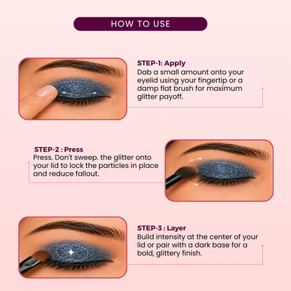 Under Water Magic Loose Glitters | Cosmetic Grade | Face and Body Use