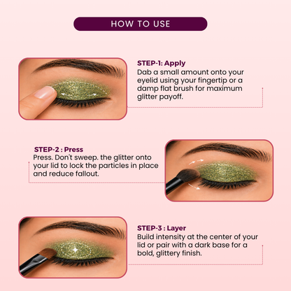 Shamrock Loose Glitters | Cosmetic Grade | Face and Body Use