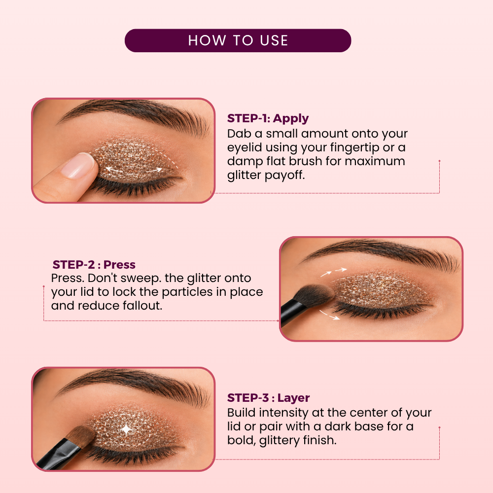 Midas Touch Loose Glitters | Cosmetic Grade | Face and Body Use