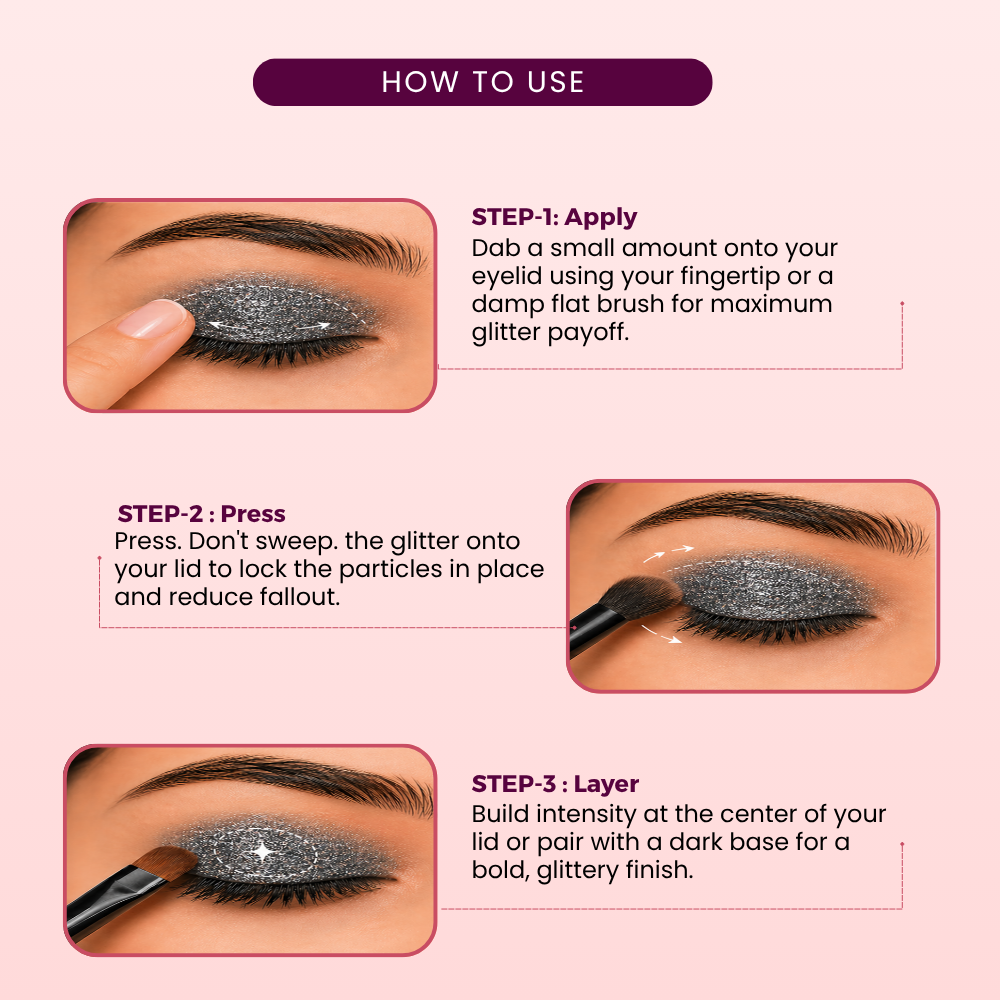 Stardust Loose Glitters | Cosmetic Grade | Face and Body Use