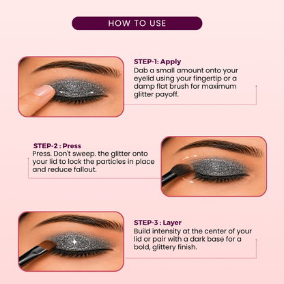 Stardust Loose Glitters | Cosmetic Grade | Face and Body Use