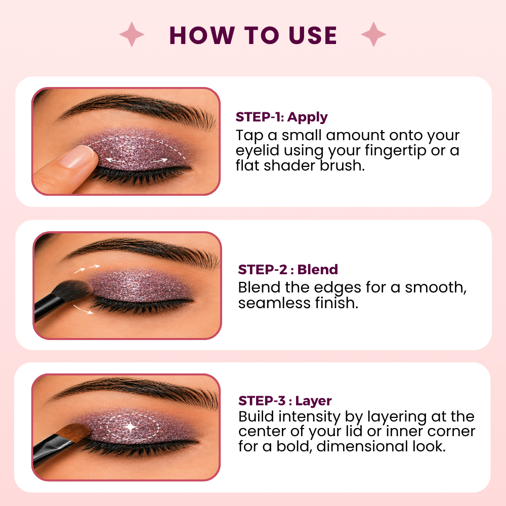 Blueish Green Loose Pigments | Highly Pigmented Eyeshadow Powder | Shimmer Finish