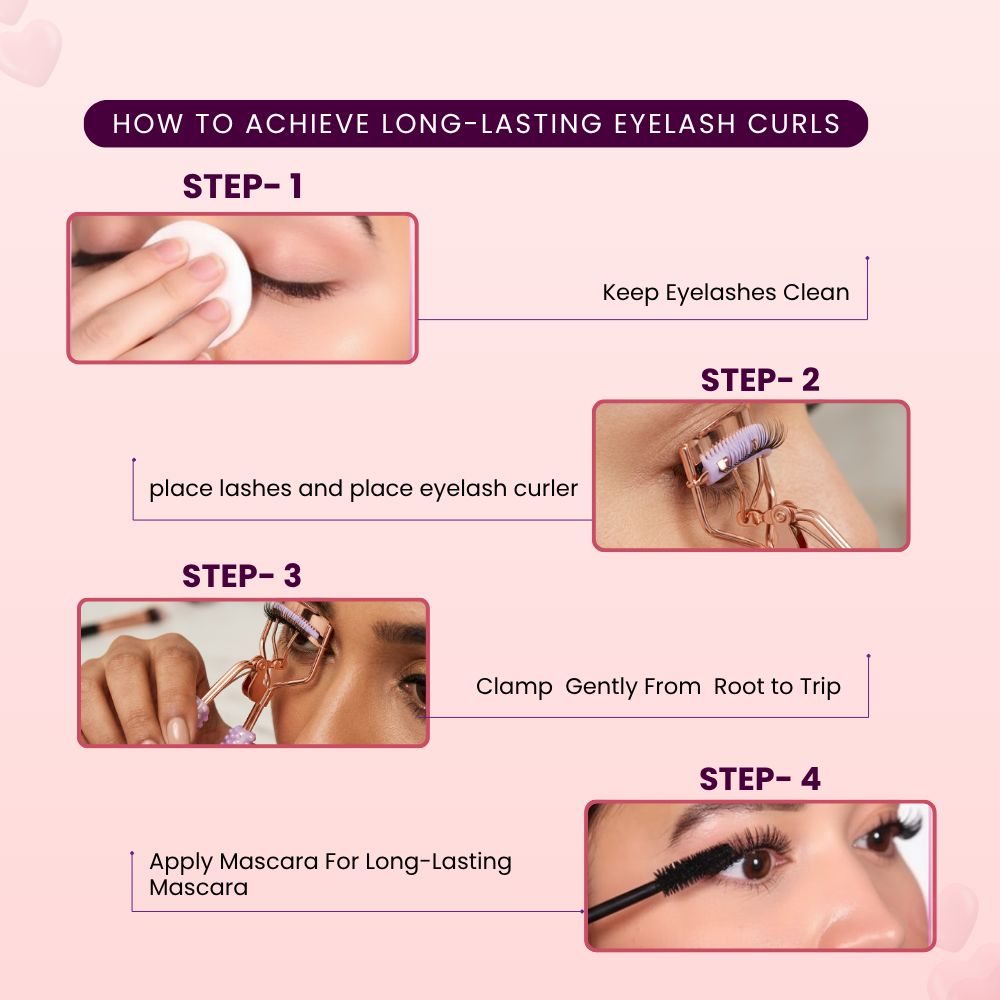 Purple Eyelash Curler | Curl and Lift Natural Lashes