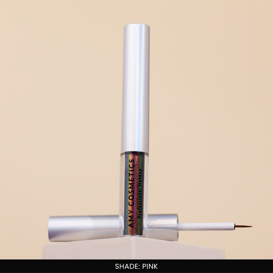 Pink Glitter Eyeliner | Sparkle Liner | Fine Tip Applicator