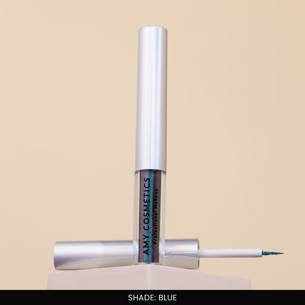 Blue Glitter Eyeliner | Sparkle Liner | Fine Tip Applicator