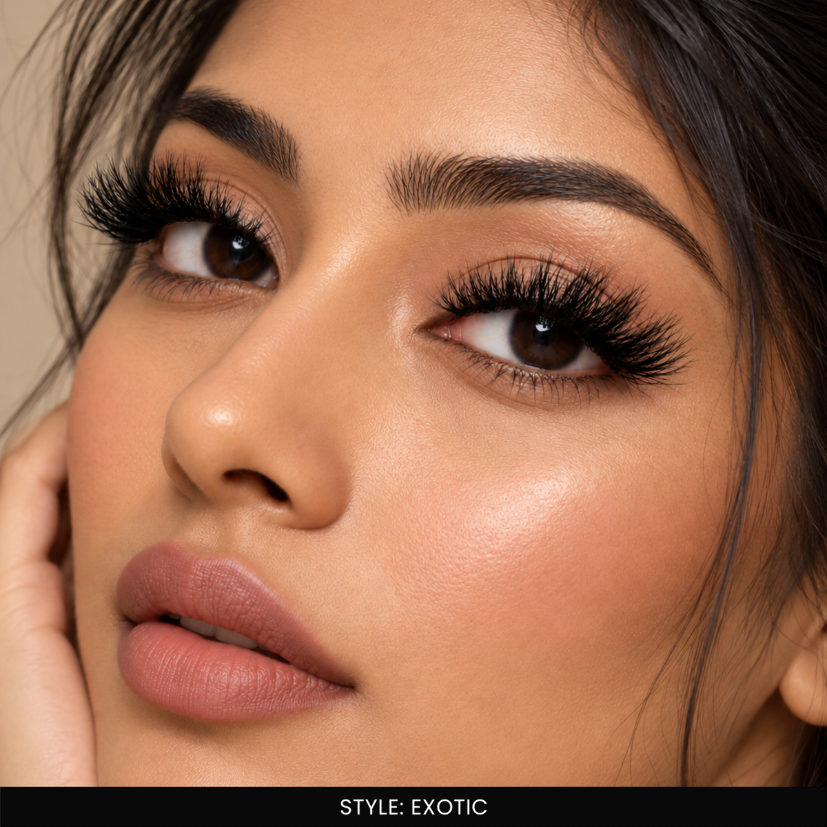 Exotic + Plum False Eyelashes Combo | Fake Eyelashes for Women | 2 Styles | Lightweight Band