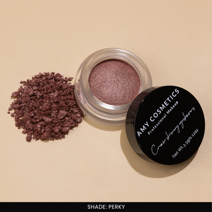 AMY LASHES Cream Shining Eyeshadow | Perky | Shining Finish | Pigmented Formula