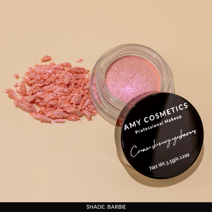 AMY LASHES Cream Shining Eyeshadow | Barbie | Shimmer Finish | Pigmented Formula