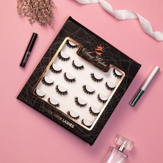Rani False Eye Lashes | Medium Occasion Wear | Vegan Cruelty-Free | Pair of 10