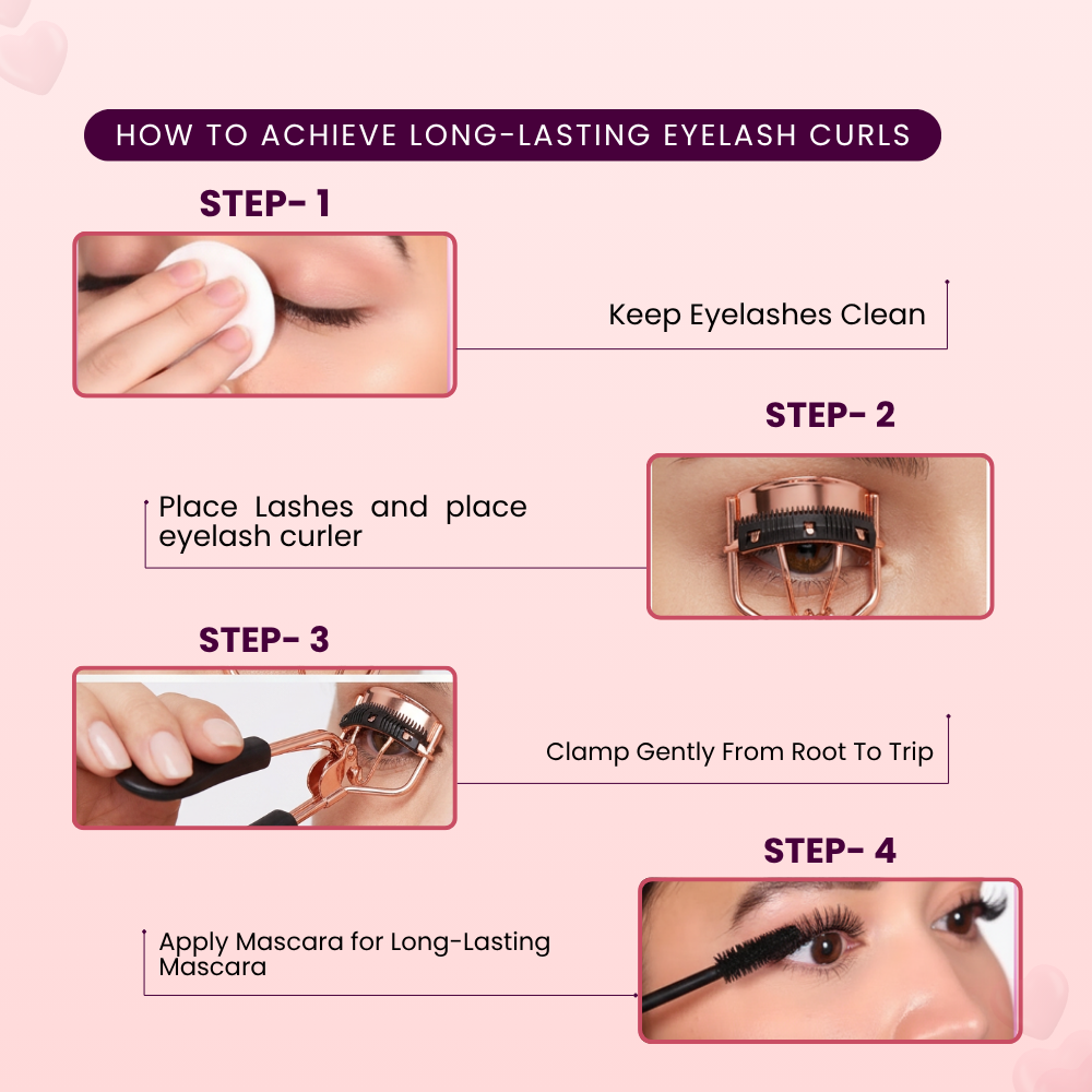 Black Eyelash Curler | Curl and Lift Natural Lashes