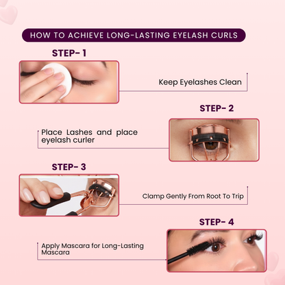 Black Eyelash Curler | Curl and Lift Natural Lashes