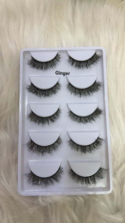 Ginger 5 Pair Box