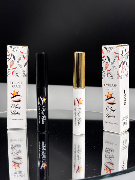 2 Eyelash Adhesive (White & Black)