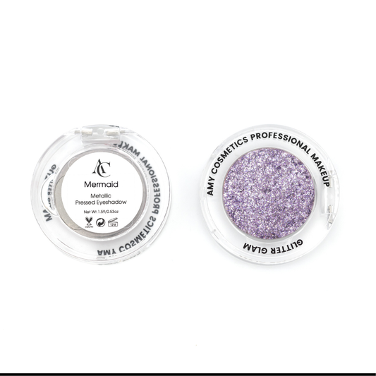 Mermaid Single Metallic Pressed Eyeshadow | Pigmented | Long-Wearing