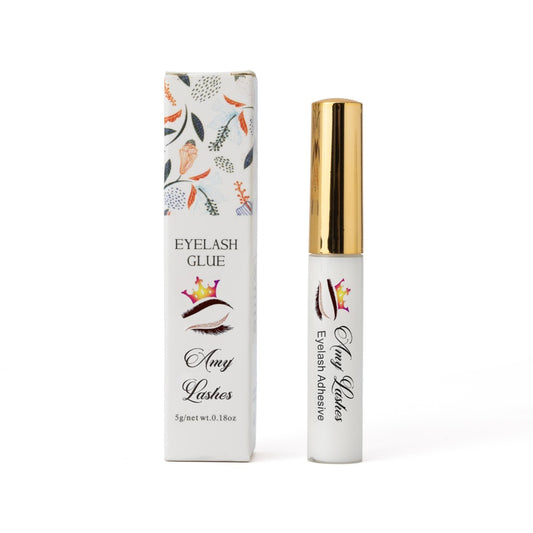 AMY LASHES Eye Lash Glue | White | Strong Hold Lash Adhesive