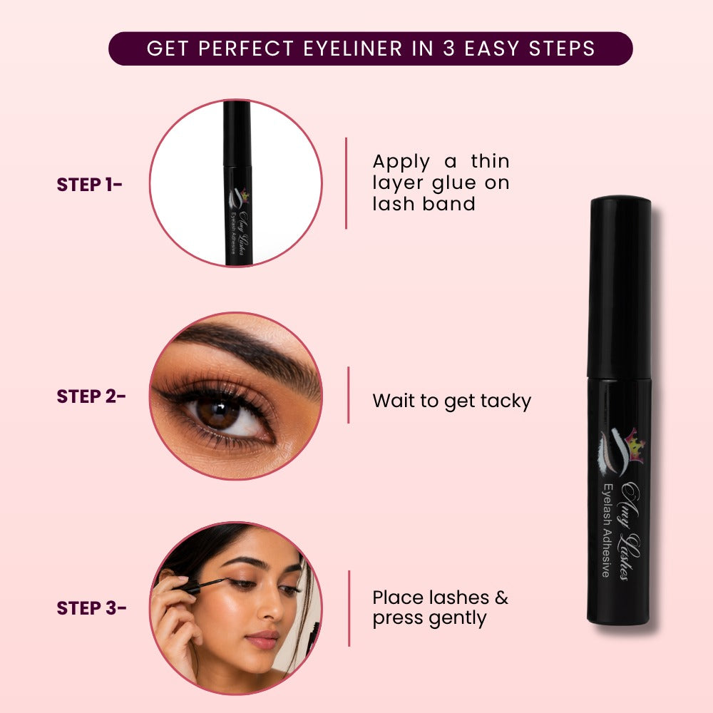 Black Eye Lash Glue | Strong Hold Lash Adhesive