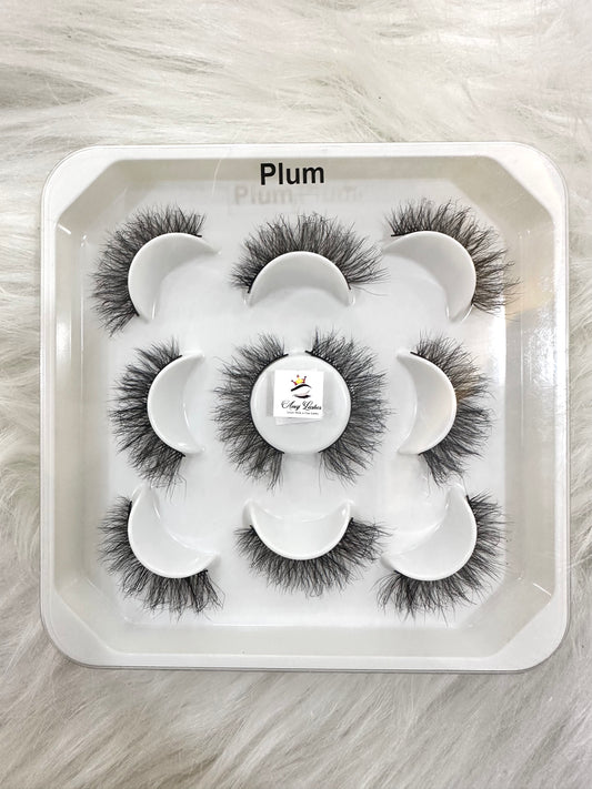 Plum 5 Pair Box