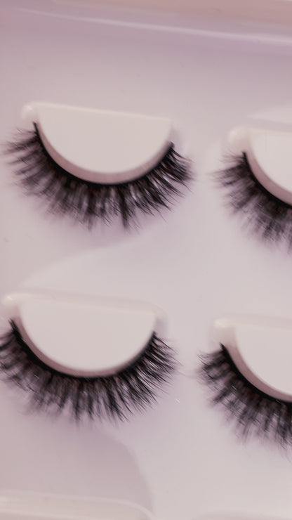 Naina False Eye Lashes | Medium Occasion Wear | Vegan Cruelty-Free | Pair of 10