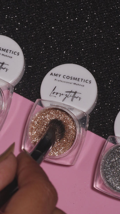 Vintage Gold Loose Glitters | Cosmetic Grade | Face and Body Use