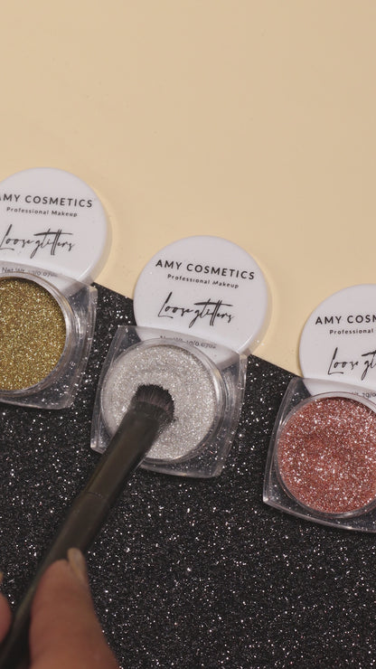 Silver Stars Loose Glitters | Cosmetic Grade | Face and Body Use