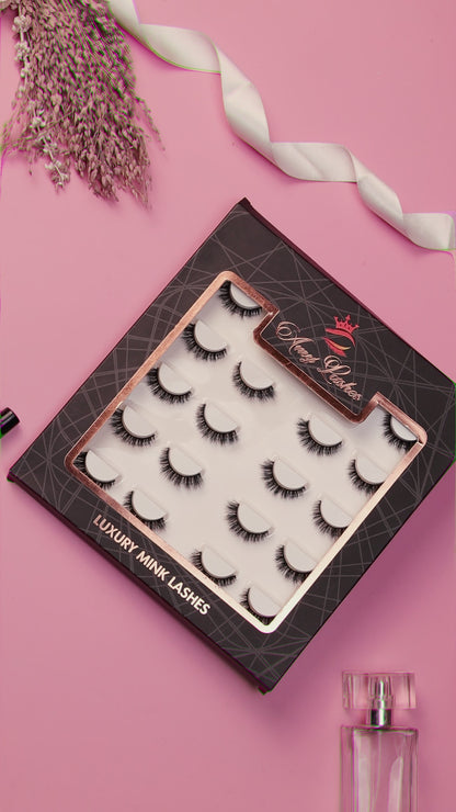 Rani False Eye Lashes | Medium Occasion Wear | Vegan Cruelty-Free | Pair of 10