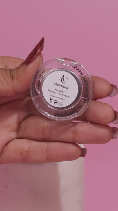 Mermaid Single Metallic Pressed Eyeshadow | Pigmented | Long-Wearing