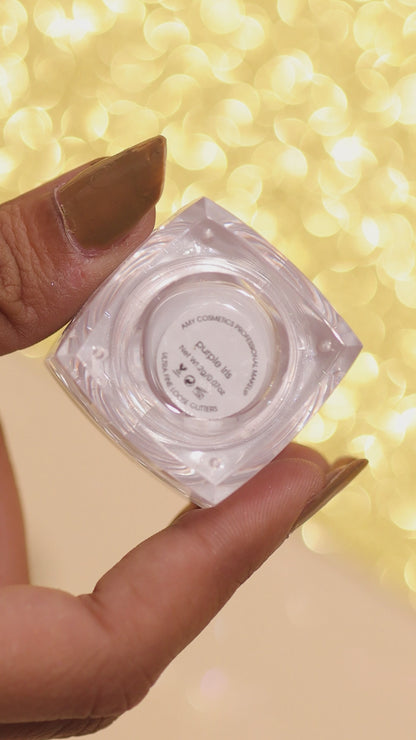 Purple Iris Ultra Fine Loose Glitters | Cosmetic Grade | Face Body Nail