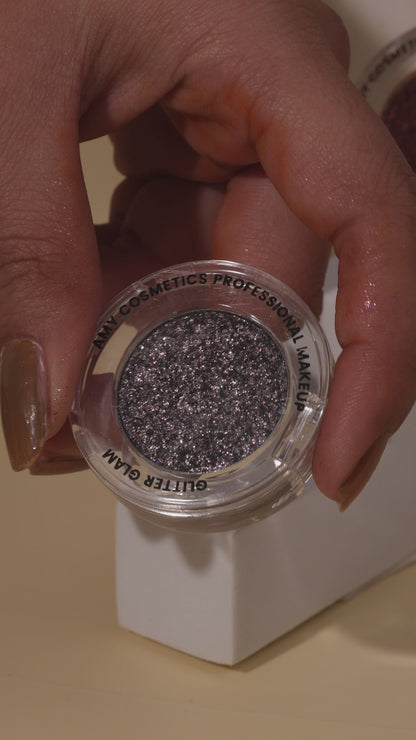 Gunmetal Grey Single Metallic Pressed Eyeshadow | Pigmented | Long-Wearing